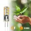 LED žiarovka G4 s päticou 2W = 20W 200lm 3000K teplá 270° LUMILED