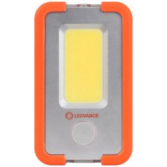 LED dobíjacia kompaktná ručná baterka 4W 400lm 6500K studená powerbanka oranžová baterka Ledvance