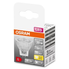 Žiarovka LED GU4 MR11 2,5W = 20W 184lm 2700K Warm 36° 12V OSRAM STAR