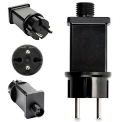 Napájací adaptér 18W do solárnych girland nabíjačka 24V-230V LUMILED