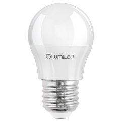 Žiarovka LED E27 guľa P45 2, 5W = 25W 249lm 6500K studená 180° LUMILED