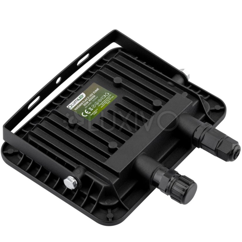 LED reflektor ZUME 30W 3300lm 4000K IP65 Black Advanced Lighting Series LUMILED