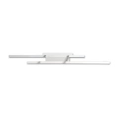 Geometrické stropné svietidlo PLAFON LED luster 130W 3000K-6500K biela + diaľkové ovládanie