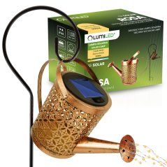 Záhradná lampa LED ROSA Copper IP44 3000K LUMILED