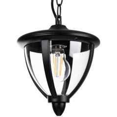 Záhradné závesné svietidlo E27 LED ARETOS LUMILED