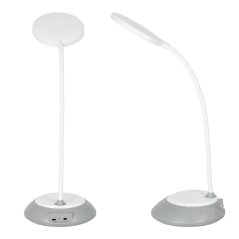 Stolná lampa LED 5W bezdrôtovo stmievateľná CCT DIM Grey Kobi