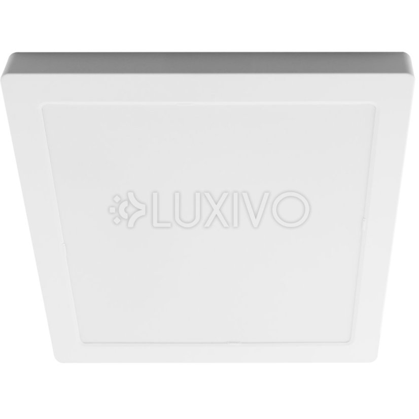 Stropné svietidlo LED s povrchovou montážou 24W Square 4000K GLOW White LUMILED