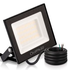 Reflektor LED ZONER2 20W 2000lm 6500K IP65 čierny LUMILED
