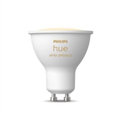 LED žiarovka GU10 s reflektorom 4,2W = 50W 400lm 2200-6500K CCT SMART Smart Bluetooth ZigBee White Ambiance Philips HUE