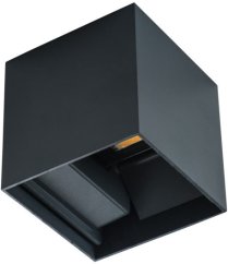 LED REKA fasádne svietidlo graphite UP AND DOWN 7W 360lm 840 Neutral IP54 Kanlux