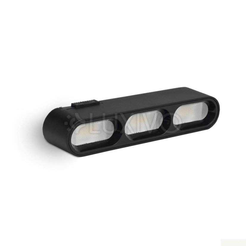LED lampa do magnetickej koľajnice 5, 5W 420lm 4000K neutrálna CRI90 90° čierna VIDEX