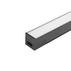 LED nástenný modulový panel 50W 5000lm 5000K studená čierna Videx