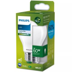 LED žiarovka E27 A60 4W = 60W 840lm 4000K Neutrálne vlákno Milk PHILIPS Ultra Efficient