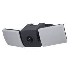 Vonkajšie nástenné svietidlo LED so senzorom pohybu a súmraku 5W 535lm 3000K teplá stmievateľná sivá IP54 Endura Osram