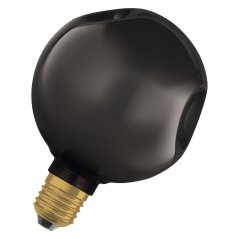 LED žiarovka E27 guľa 3, 5W 300lm 2700K teplá biela dekoratívna čierna ELECTRO GLASS MEDIUM Osram