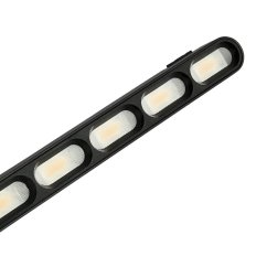 LED lampa na magnetickú lištu 11W 880lm 4000K neutrálna CRI90 90° čierna VIDEX