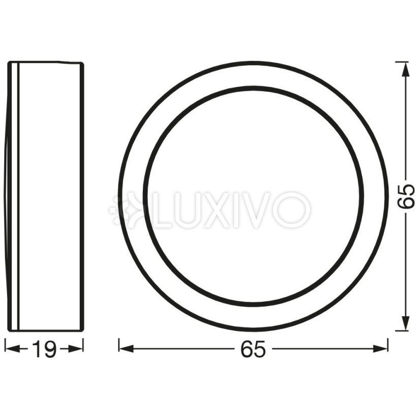 3x svietidlo zapustené LED stropné bodové zapustené 3W 250lm CCT bodové svietidlo biela PUCK Ledvance