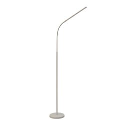 Stojacia lampa stolová LED 14W CCT stmievateľná s nastaviteľnou výškou LONGA 2 biela LUMILED