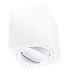 HALOGEN Spot Tube Movable AMAT-M GU10 LUMILED Square White 84mm pre povrchovú montáž