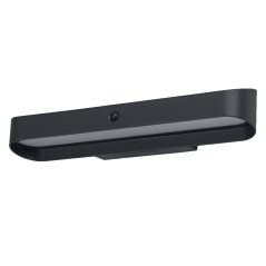 Vonkajšie nástenné svietidlo LED so senzorom pohybu a súmraku 7W 265lm 3000K teplá biela USB-C stmievateľné sivá IP54 Endura Osram