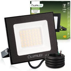 Reflektor LED ZONER2 30W 3000lm 4000K IP65 čierny LUMILED