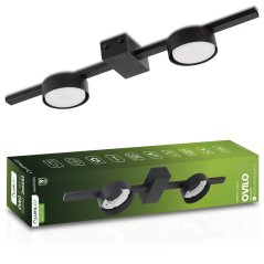 OVILO LED halogénové stropné svietidlo 2x GX53 Bodové nástenné svietidlo Reflektor LUMILED