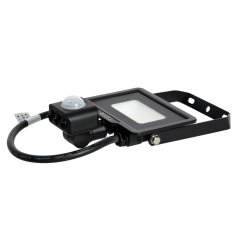 LED reflektor 10W 800lm 6000K IP44 čierny so senzorom pohybu LED2B KOBI MHC