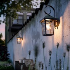BUZZARD myGarden E27 IP44 Záhradné svietidlo LED smerujúce nadol čierne PHILIPS