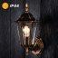 Vonkajšie svietidlo E27 Záhradná nástenná lampa Patina BELLIS LUMILED