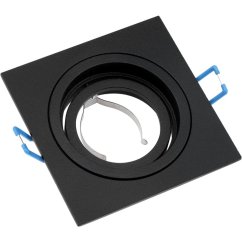 Svietidlo HALOGEN GU10 MR16 Square Black CASSIO LUMILED
