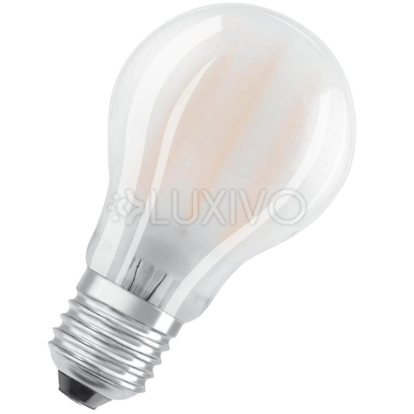 LED žiarovka E27 A60 7,5W = 75W 1055lm 4000K Neutrálna 300° CRI90 Vlákno Mliečna Stmievateľná LEDVANCE Superior