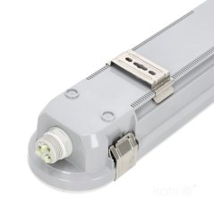 Svietidlo Liniové Dielenské Hermetické LED 36W 6300lm 4000K neutrálna IP66 IK08 sivý Nexforce Kobi