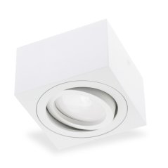 HALOGEN Spot Tube Movable AMAT-S Square White 50mm LUMILED pre povrchovú montáž