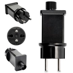 Napájací adaptér 18W do solárnych girland nabíjačka 24V-230V LUMILED