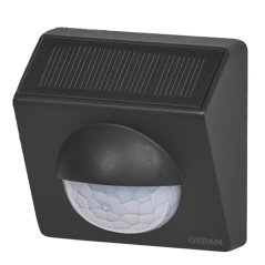 Vonkajší solárny bezdrôtový senzor pohybu 120° IP65 USB-C sivý SMART WiFi 2.4GHz Osram