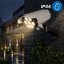 Solárna záhradná lampa LED kamera atrapa LEMER 6500K IP44 Lumiled