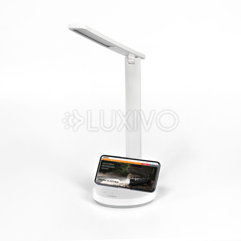LED 5W 250lm 5000K studená biela stmievateľná stolová lampa Videx