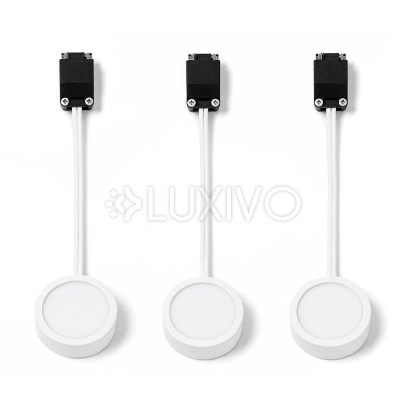 3x svietidlo zapustené LED stropné bodové zapustené 3W 250lm CCT bodové svietidlo biela PUCK Ledvance