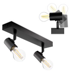 Stropné svietidlo 2x E27 GLASA LUMILED