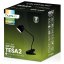 LED stolová lampa 5W CCT kresliarska školská TESA 2 čierna LUMILED