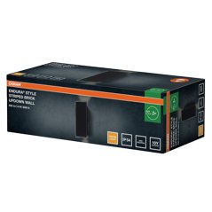 Záhradné nástenné svietidlo LED 6W 480lm 3000K teplá biela sivé IP54 ENDURA Osram