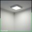 Stropné svietidlo LED s povrchovou montážou 24W Square 4000K GLOW White LUMILED