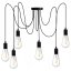 Závesná stropná lampa ARANE pavúk 6 ramien pre LED 6x E27 LUMILED