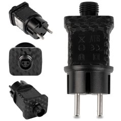 Napájací adaptér 2, 7 - 3, 6W pre solárne girlandy nabíjačka 24V-230V LUMILED