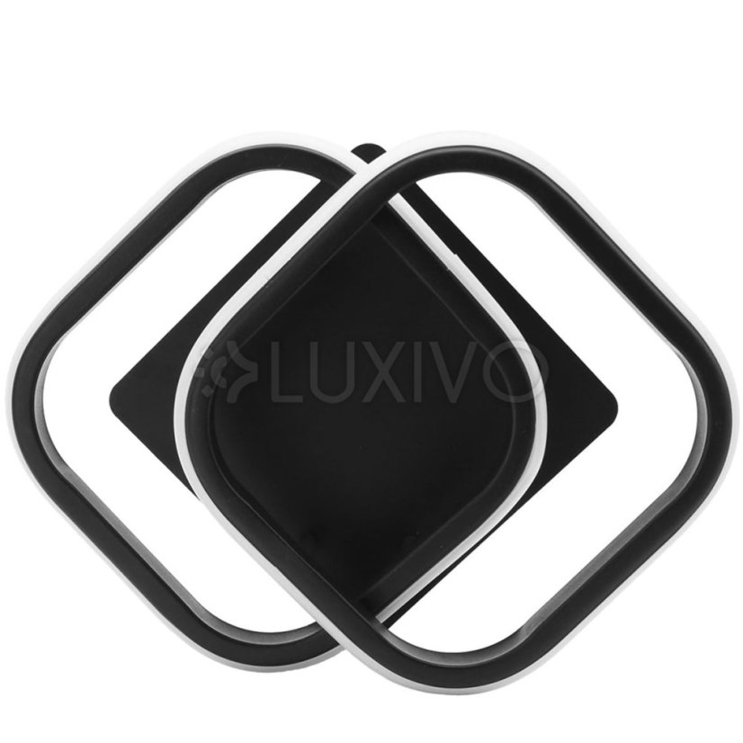 LED plafón CASPER 24W 4000K čierny