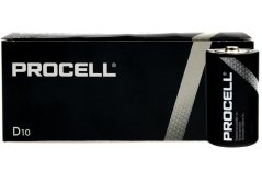 Duracell PROCELL D10 LR20 Alkalické batérie 10ks