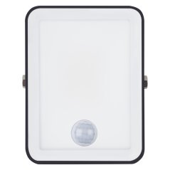 LED reflektor lampa vonkajšia halogén so senzorom pohybu a súmraku 10W 950lm 4000K neutrálna čierna IP65 Osram