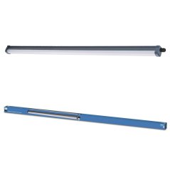 Hermetické LED svietidlo 34W 3400lm 4000K IP65 sivé 120cm Projetline Philips