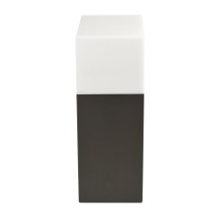 Záhradné nástenné svietidlo LED E27 NEW YORK Šikmé 25cm Grafit - GOLDLUX (Polux)