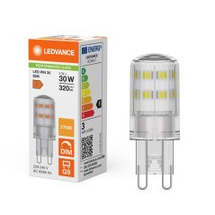 LED žiarovka G9 3W = 30W 320lm 2700K Warm 300° Dimmable Ledvance